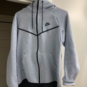 Mens tech fleece zip up
